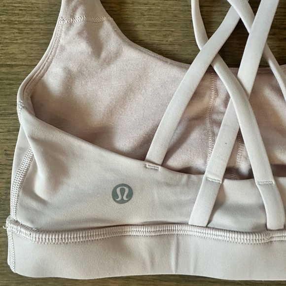 Lululemon Energy Bra-Size 4-Parfait Pink - Picture 5 of 6